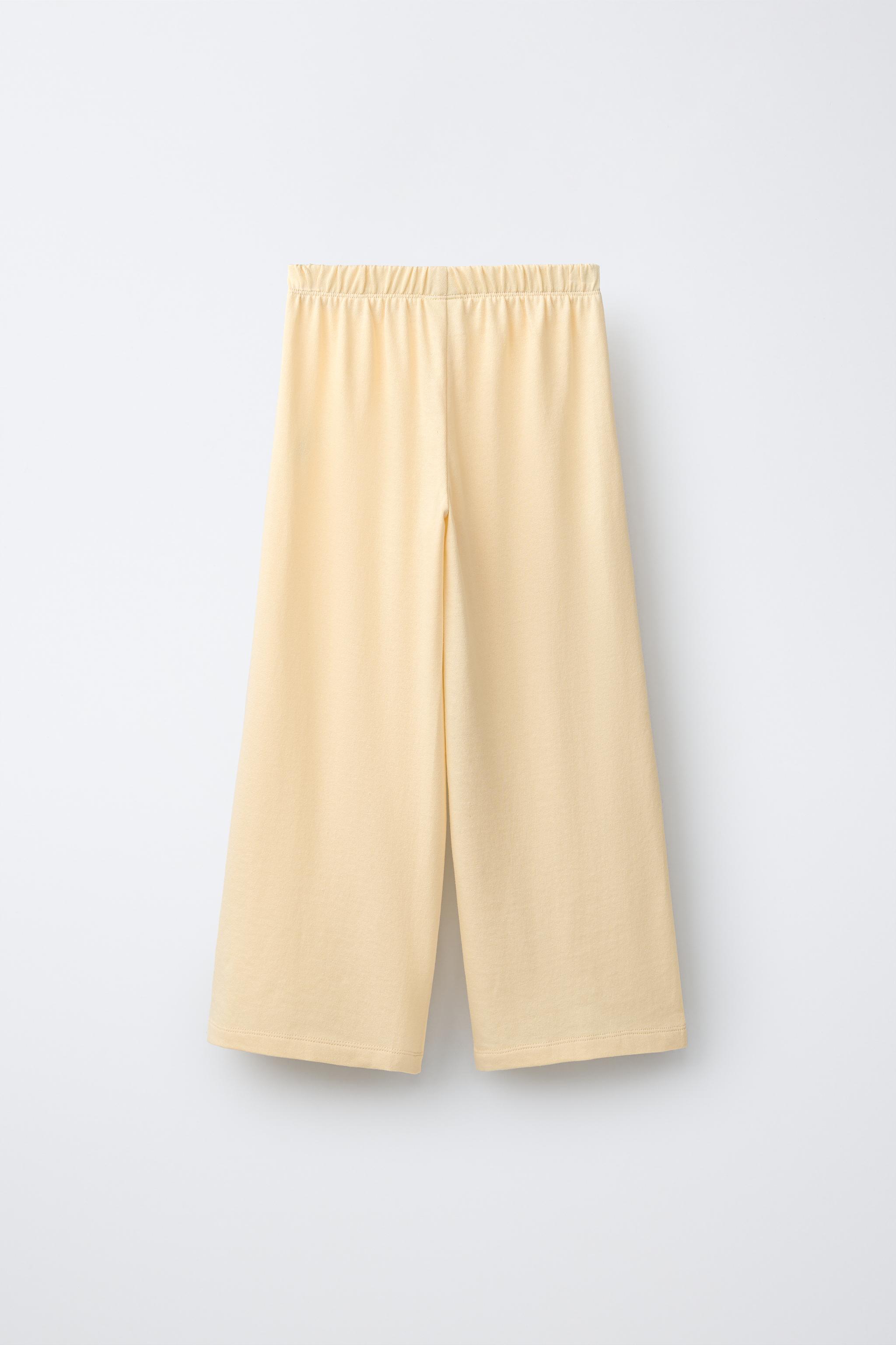 ENSEMBLE T-SHIRT ET PANTALON WIDE LEG UNIS